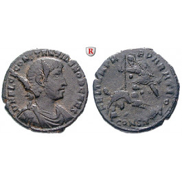Römische Kaiserzeit, Constantius Gallus, Caesar, Follis 351-355, ss