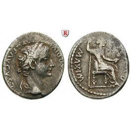 Römische Kaiserzeit, Tiberius, Denar 14-37, f.ss