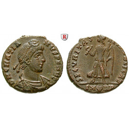Römische Kaiserzeit, Gratianus, Bronze 375-378, ss-vz