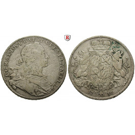 Bayern, Herzogtum, Maximilian III. Joseph, Wappentaler 1755, ss
