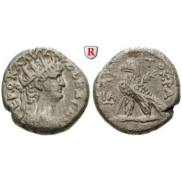 Römische Provinzialprägungen, Ägypten, Alexandria, Nero, Tetradrachme Jahr 11 = 64-65, ss