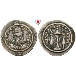 Sasaniden, Hormazd IV., Drachme 579-590, ss