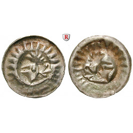 Brandenburg, Markgrafschaft, Friedrich II., Hohlpfennig, vz
