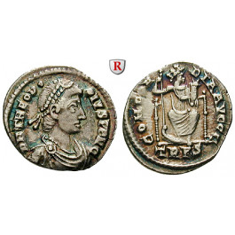 Römische Kaiserzeit, Theodosius I., Siliqua 379-383, ss+