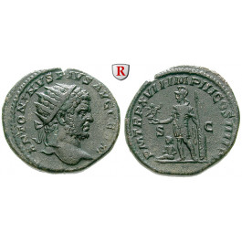 Römische Kaiserzeit, Caracalla, Dupondius 214, vz