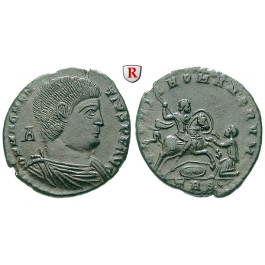 Römische Kaiserzeit, Magnentius, Bronze 350-351, ss-vz