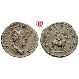 Römische Kaiserzeit, Valerianus II., Caesar, Antoninian 255, ss/ss+