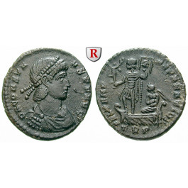 Römische Kaiserzeit, Constans, Bronze 348-350, ss-vz