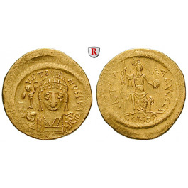Byzanz, Justin II., Solidus 565-578, ss+