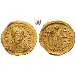 Byzanz, Justin I., Solidus 519-527, vz