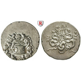 Mysien, Pergamon, Cistophor 88-85 v.Chr., vz