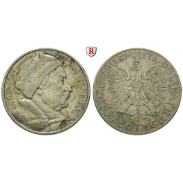 Polen, 2. Republik, 10 Zlotych 1933, vz