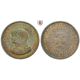Portugal, Carlos I., 500 Reis 1898, 11,46 g fein, vz