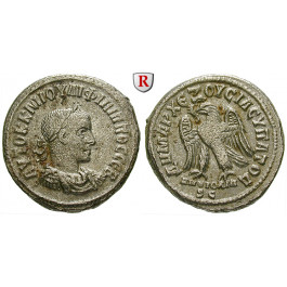 Römische Provinzialprägungen, Seleukis und Pieria, Antiocheia am Orontes, Philippus I., Tetradrachme 248-249, f.vz