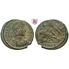 Römische Kaiserzeit, Constantius II., Bronze 351-355, ss+