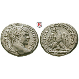 Römische Provinzialprägungen, Phönizien, Tyros, Caracalla, Tetradrachme 213-215, vz