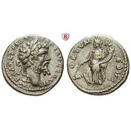 Römische Kaiserzeit, Septimius Severus, Denar 194-195, ss-vz