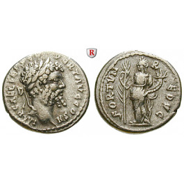 Römische Kaiserzeit, Septimius Severus, Denar 194-195, ss-vz