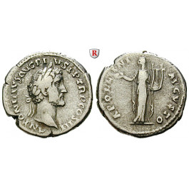 Römische Kaiserzeit, Antoninus Pius, Denar 140-143, ss
