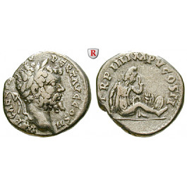 Römische Kaiserzeit, Septimius Severus, Denar 194-195, ss+