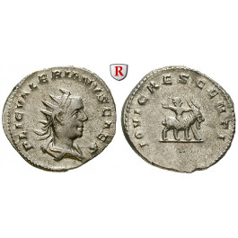 Römische Kaiserzeit, Valerianus II., Caesar, Antoninian 257-258, vz+