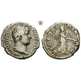 Römische Kaiserzeit, Hadrianus, Denar 136, ss
