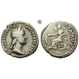 Römische Kaiserzeit, Sabina, Frau des Hadrianus, Denar, ss