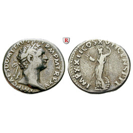 Römische Kaiserzeit, Domitianus, Denar 95-96, ss