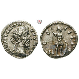Römische Kaiserzeit, Marcus Aurelius, Denar 176-180, vz/ss-vz