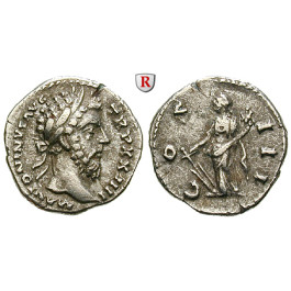 Römische Kaiserzeit, Marcus Aurelius, Denar 170, ss+