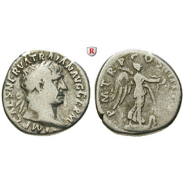 Römische Kaiserzeit, Traianus, Denar 101-102, f.ss