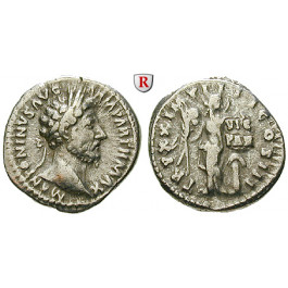 Römische Kaiserzeit, Marcus Aurelius, Denar 166, f.ss