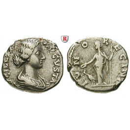 Römische Kaiserzeit, Lucilla, Frau des Lucius Verus, Denar 161-167, ss