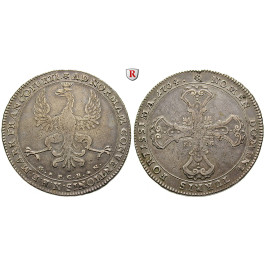 Frankfurt, Stadt, Konventionstaler 1764, ss-vz