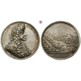 Römisch Deutsches Reich, Leopold I., Silbermedaille 1687, vz