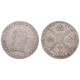 Österreich, Kaiserreich, Franz II. (I.), 1/4 Kronentaler 1797, vz+
