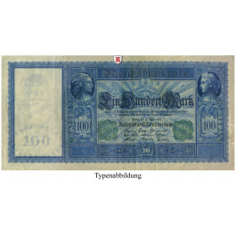 Reichsbanknoten und Reichskassenscheine, 100 Mark 21.04.1910, III, Rb. 44