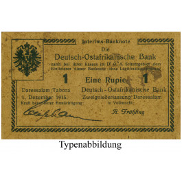Deutsch-Ostafrika, 1 Rupie 01.12.1915, I-, Rb. 925d