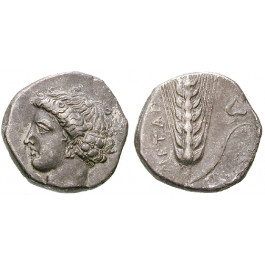 Italien-Lukanien, Metapont, Stater ca. 330 v.Chr., ss