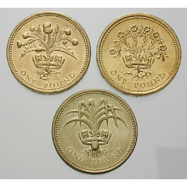 Grossbritannien, Elizabeth II., Pound 1984-1990, st