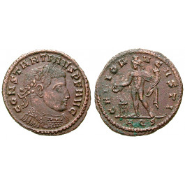 Römische Kaiserzeit, Constantinus I., Follis 312-313, ss-vz