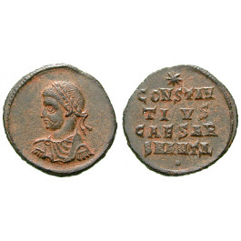 Römische Kaiserzeit, Constantius II., Caesar, Follis 325-326, ss