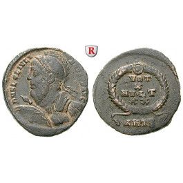 Römische Kaiserzeit, Julianus II., Bronze, f.ss
