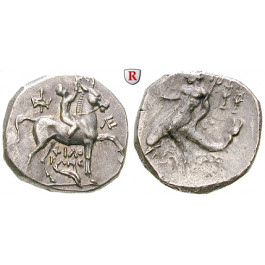 Italien-Kalabrien, Taras (Tarent), Didrachme 272-235 v.Chr., f.vz