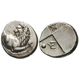 Thrakien, Chersonnesos, Hemidrachme um 480-350 v.Chr., st