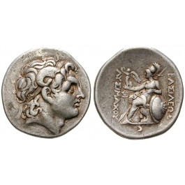 Thrakien, Königreich, Lysimachos, Tetradrachme 297-281 v.Chr., ss