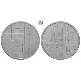 Bundesrepublik Deutschland, 10 Euro 2004, Bauhaus Dessau, A, bfr., J. 505