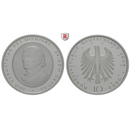 Bundesrepublik Deutschland, 10 Euro 2004, Eduard Mörike, F, bfr., J. 508
