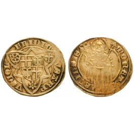 Köln, Bistum, Friedrich III. von Saarwerden, Goldgulden o.J. (1409), ss