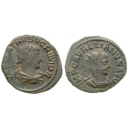 Römische Kaiserzeit, Vabalathus, Antoninian, ss